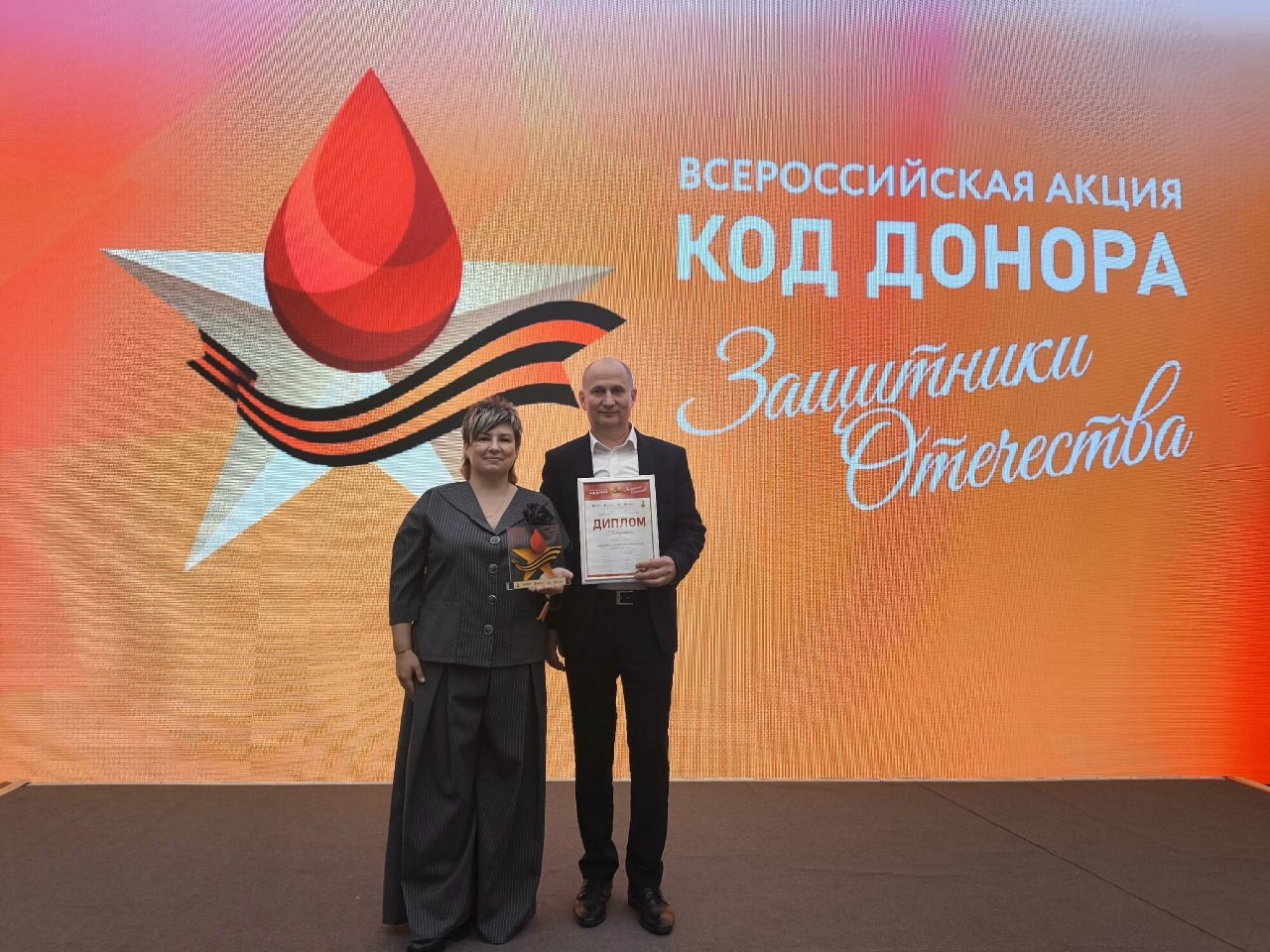 АНО «Донор Волга» стала победителем Всероссийской акции «Код донора. Защитники Отечества»